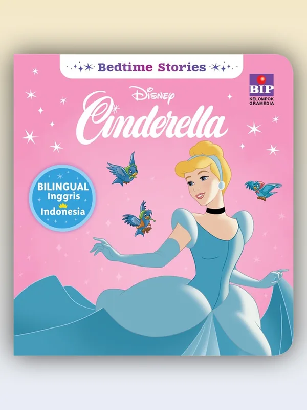 Sampul buku Bedtime Stories Disney: Cinderella
