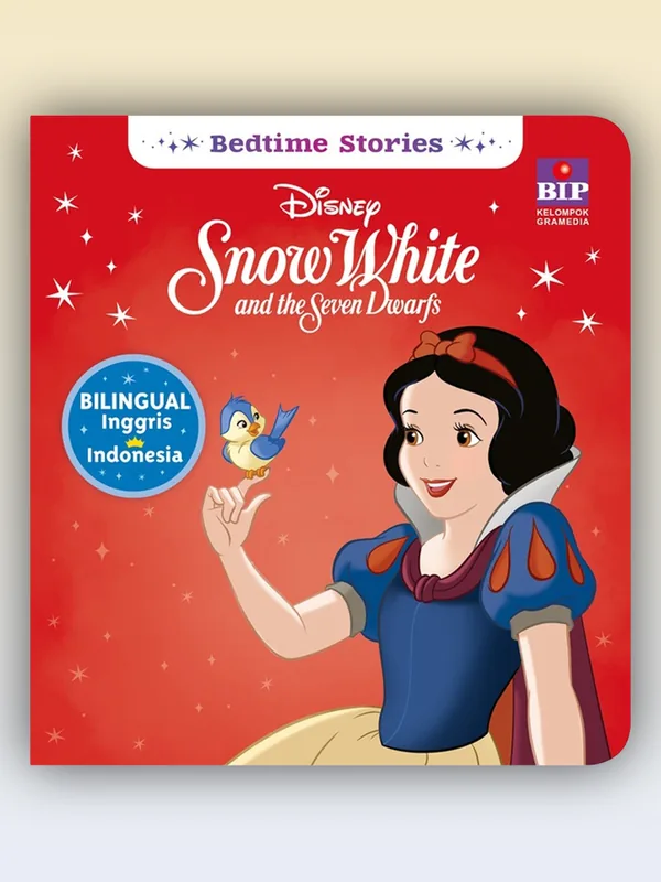Sampul buku Bedtime Stories Disney: Snow White and the Seven Dwarfs
