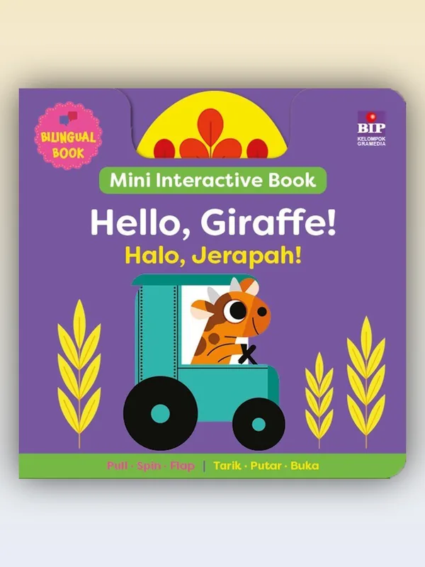 Sampul buku Mini Interactive Book: Hello, Giraffe!
