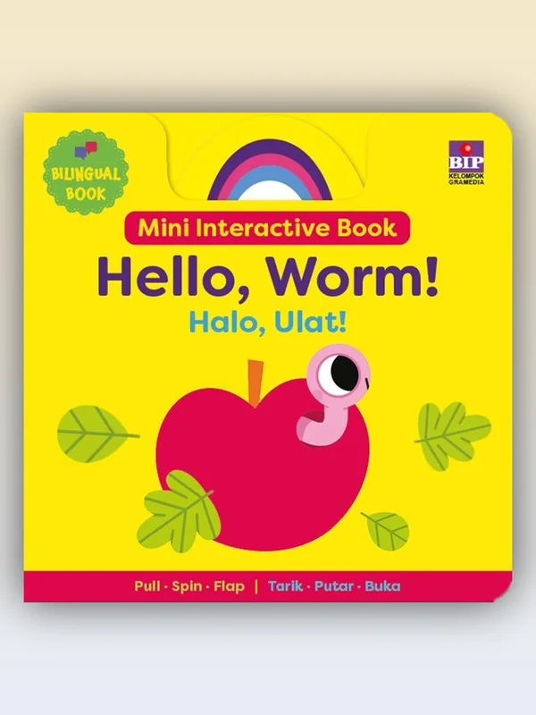 Sampul buku Mini Interactive Book: Hello, Worm!