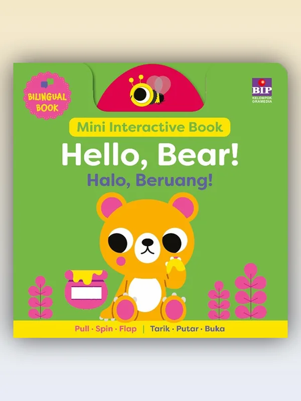 Sampul buku Mini Interactive Book: Hello, Bear!