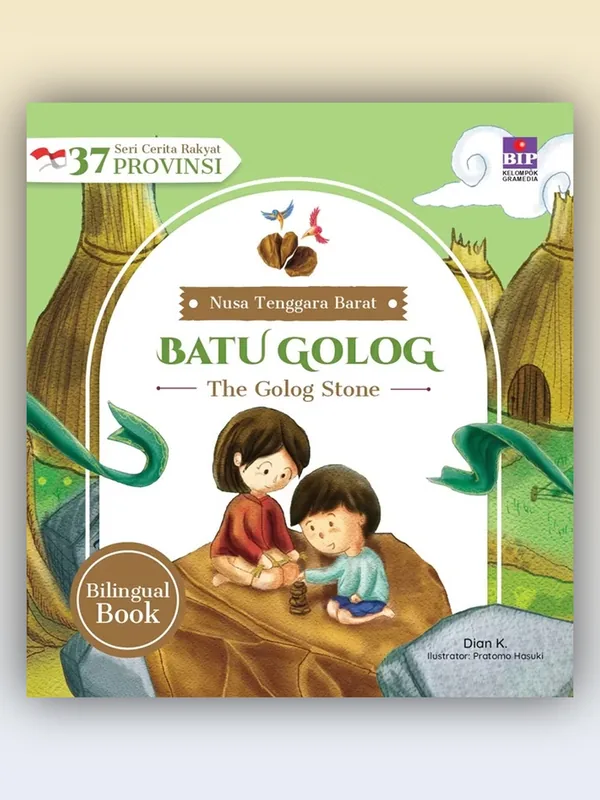 Sampul buku Seri Cerita Rakyat 37 Provinsi NTB - Batu Golog