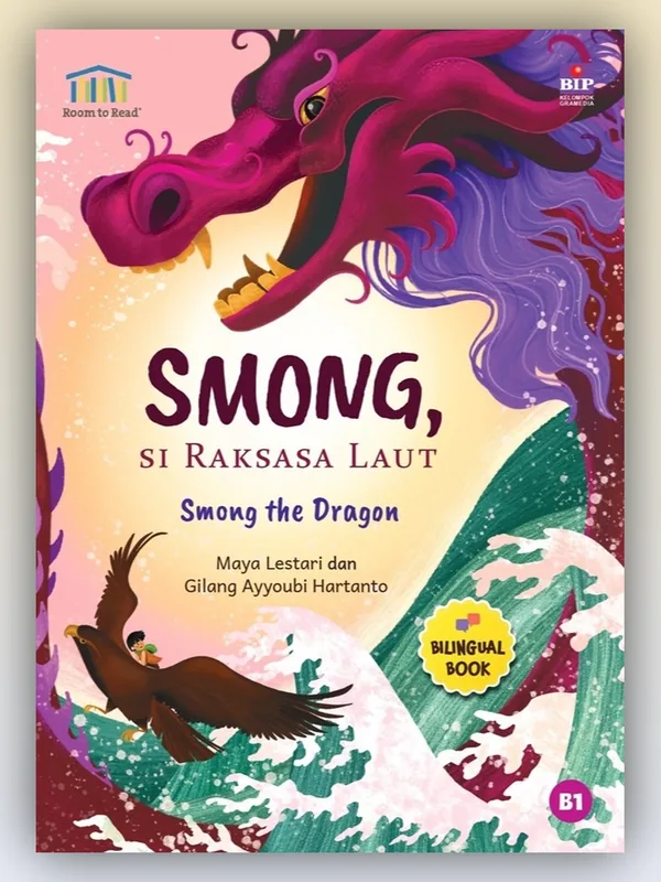 Sampul buku Smong, Si Raksasa Laut (Smong the Dragon) Room to Read