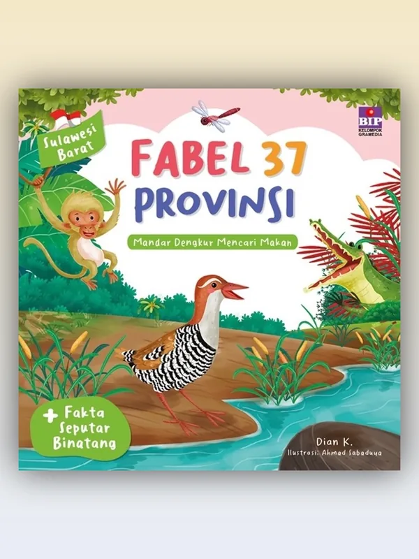 Sampul buku Fabel 37 Provinsi - Sulawesi Barat: Mandar Dengkur Mencari Makan