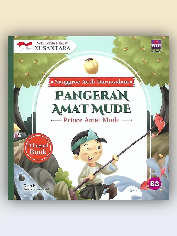 Sampul buku Seri Cerita Rakyat 34 Provinsi: Pangeran Amat Mude
