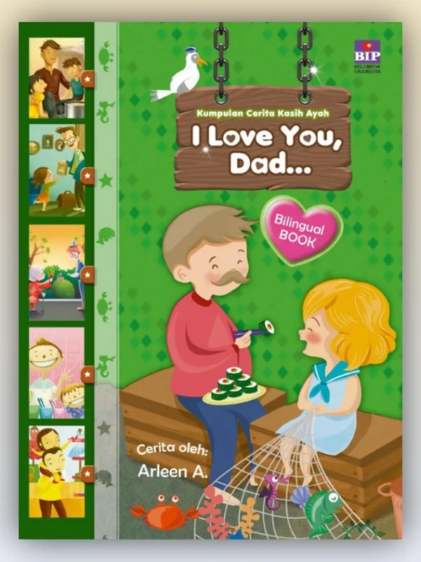 Sampul buku I Love You Dad (Edisi Baru)