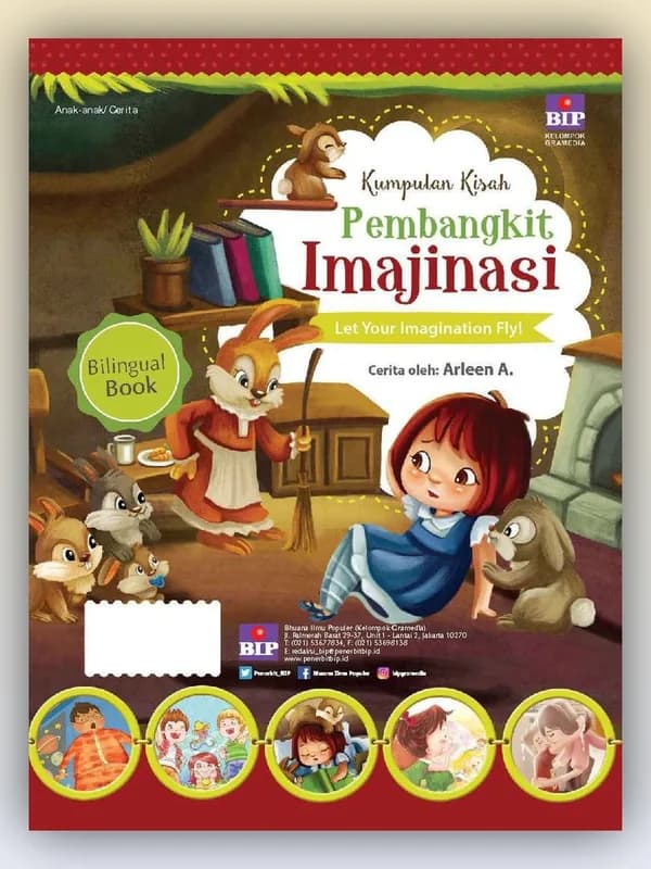 Sampul buku Kumpulan Kisah Pembangkit Imajinasi
