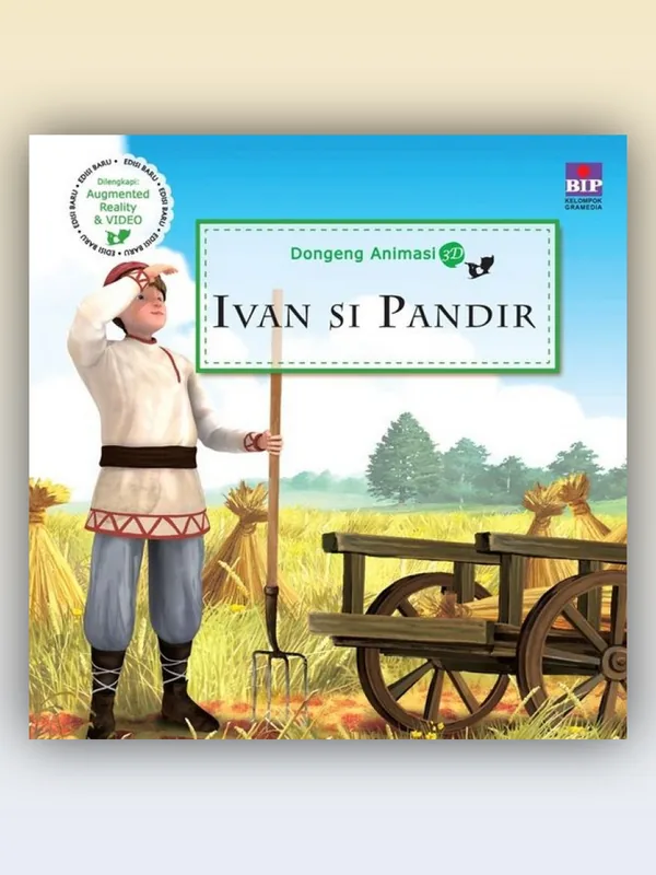 Sampul buku Seri Dongeng Animasi 3D : Ivan Si Pandir
