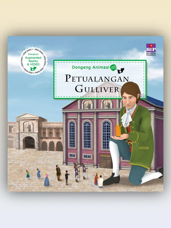 Sampul buku Seri Dongeng Animasi 3D : Petualangan Gulliver
