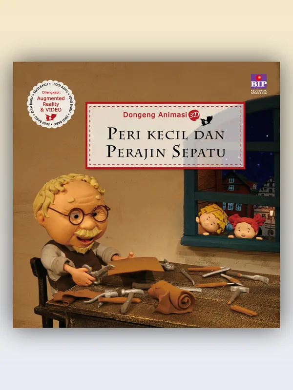 Sampul buku Seri Dongeng Animasi 3D : Peri Kecil & Pengrajin Sepatu