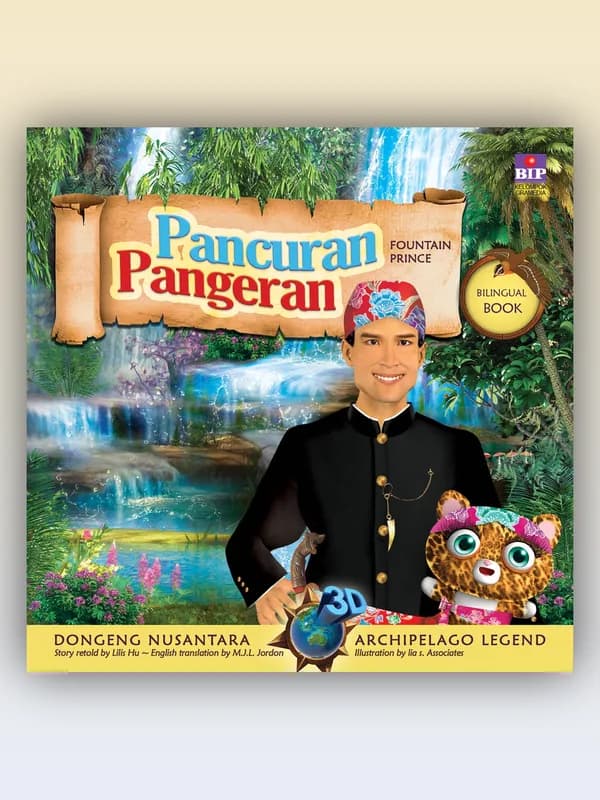 Sampul buku Dongeng 3D Nusantara: Pancuran Pangeran