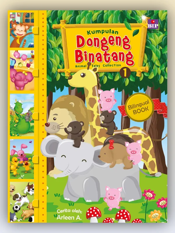 Sampul buku Kumpulan Dongeng Binatang 1