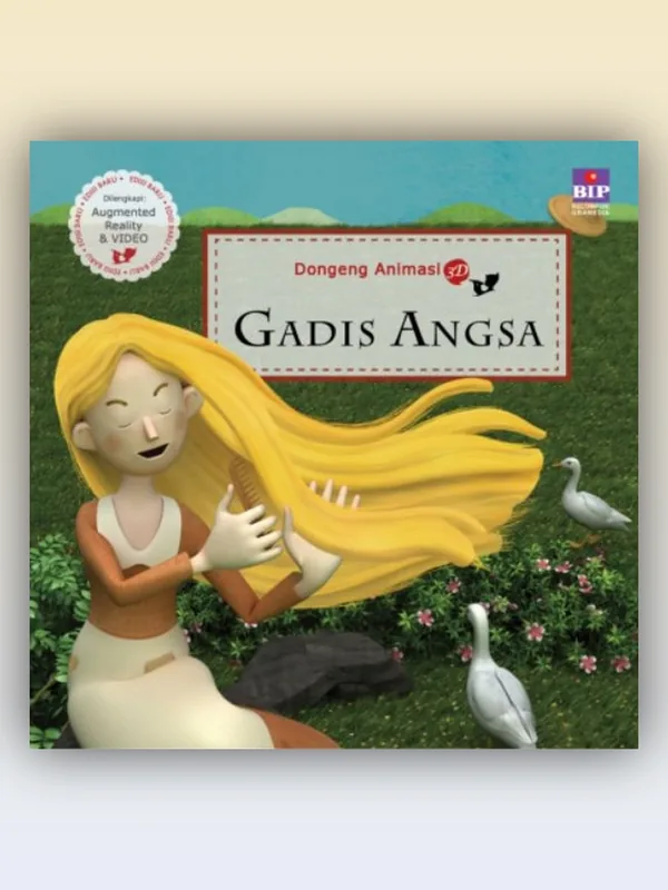 Sampul buku Seri Dongeng Animasi 3D : Gadis Angsa