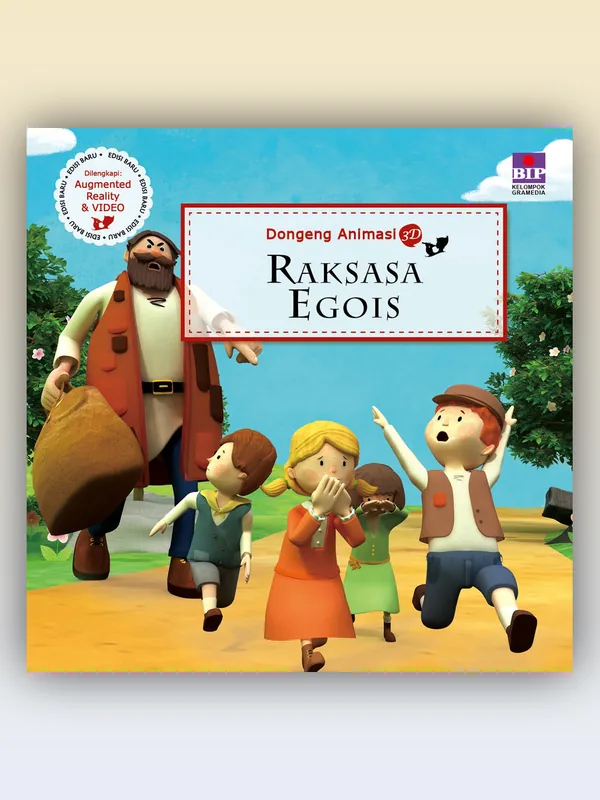 Sampul buku Seri Dongeng Animasi 3D: Raksasa Egois