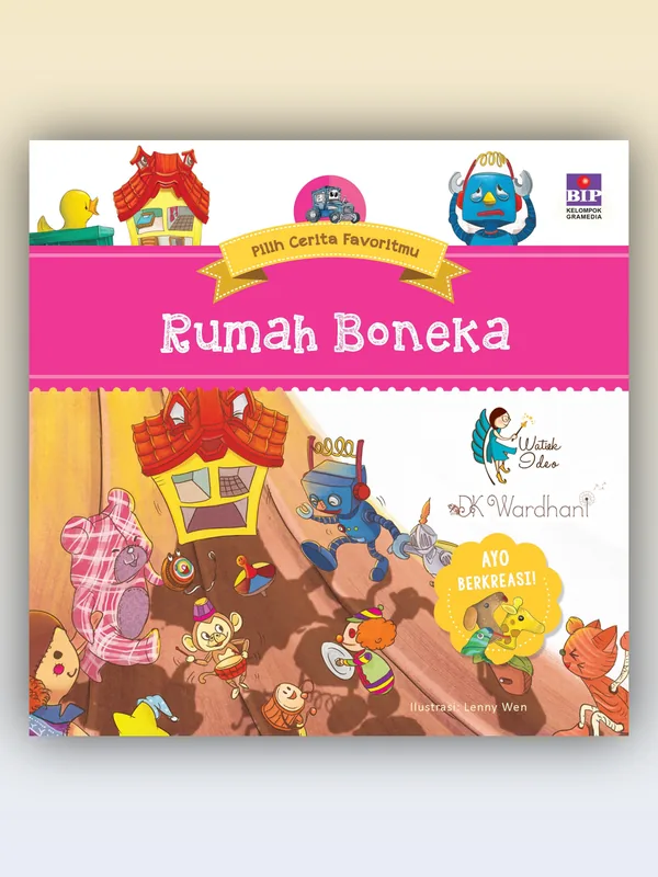 Sampul buku Seri Pilih Cerita Favoritmu: Rumah Boneka