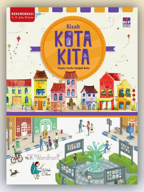 Sampul buku Kisah Kota Kita