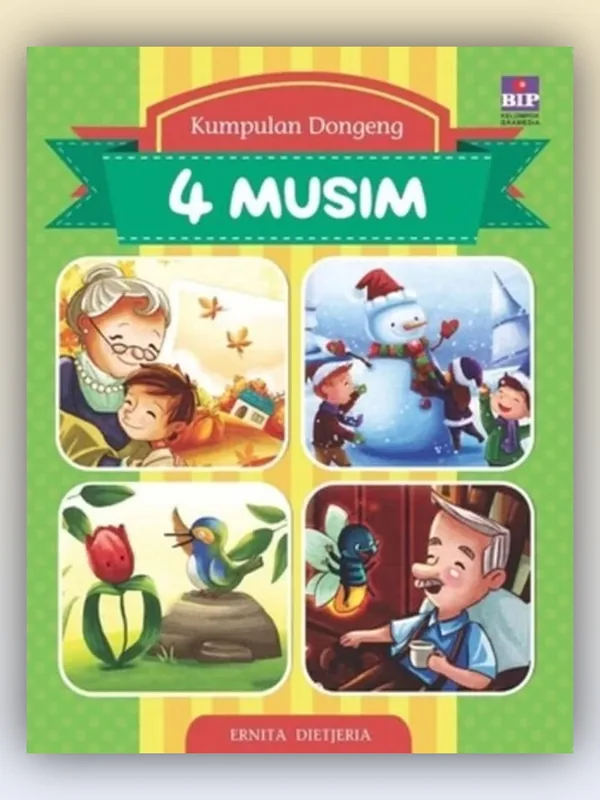 Sampul buku Kumpulan Dongeng 4 Musim