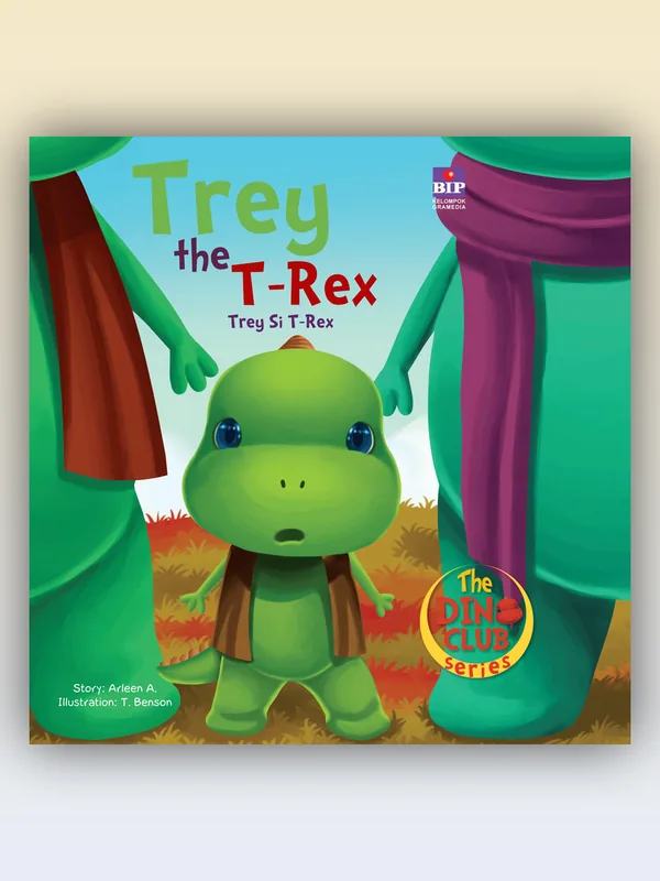 Sampul buku The Dino Club: Trey the T-Rex & Who Kidnapped the Dinosaur Kids?