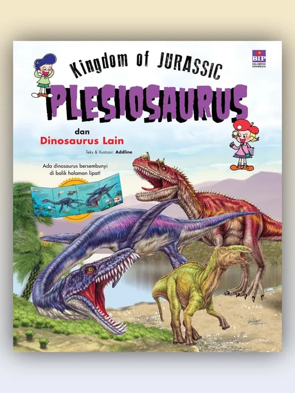 Sampul buku Kingdom of Jurassic : Plesiosaurus