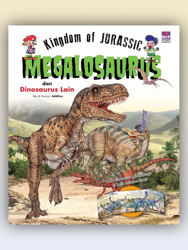Sampul buku Kingdom of Jurassic: Megalosaurus