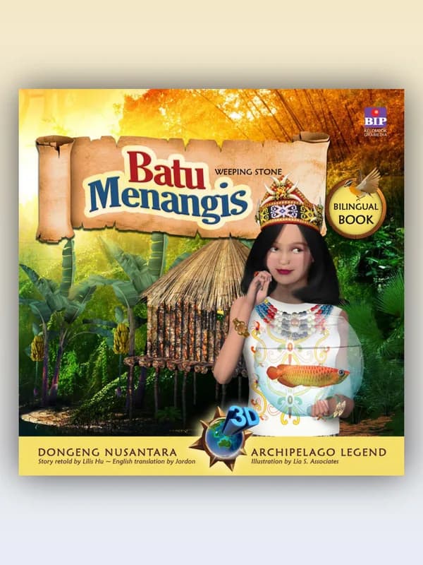 Sampul buku Seri Dongeng 3D Nusantara: Batu Menangis