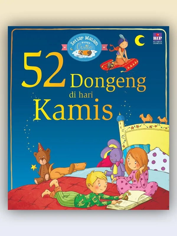 Sampul buku Setiap Malam Punya Cerita: 52 Dongeng di Hari Kamis