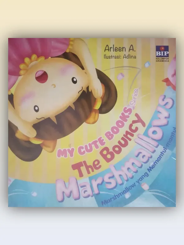 Sampul buku My Cute Books: Marshmallow yang Memantul-mantul
