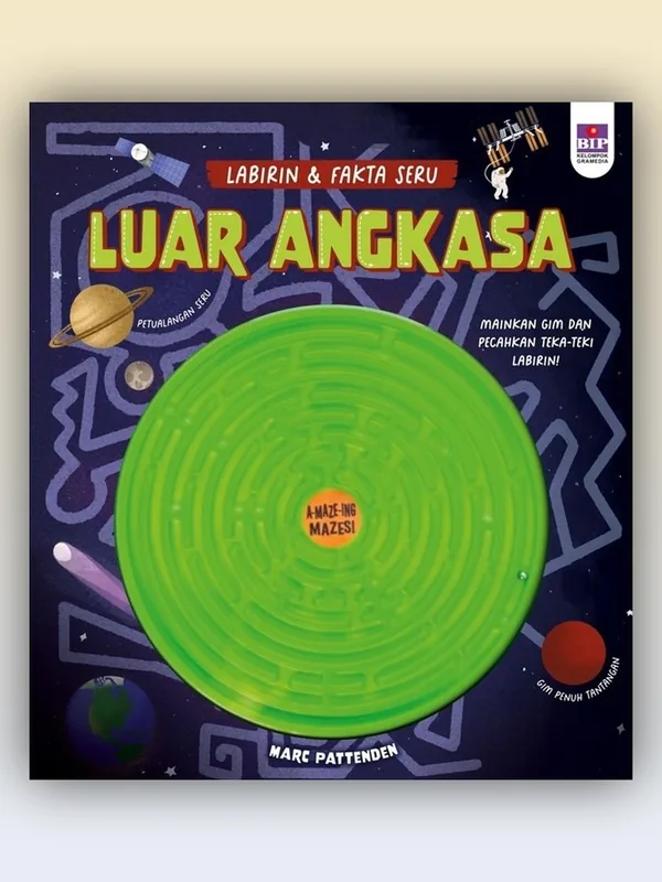 Sampul buku Labirin & Fakta Seru: Luar Angkasa