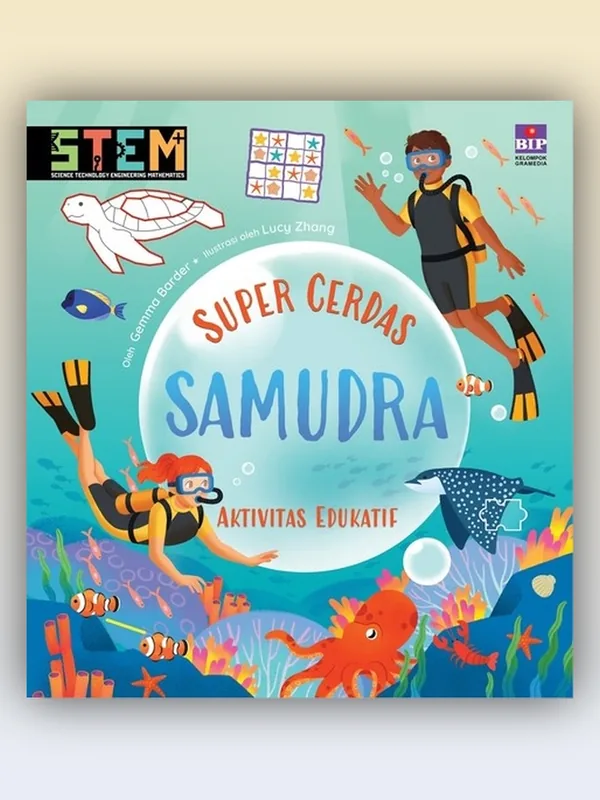 Sampul buku Super Cerdas Aktivitas Edukatif: Samudra