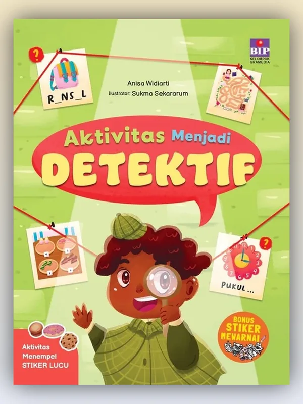 Sampul buku Aktivitas Menjadi Detektif