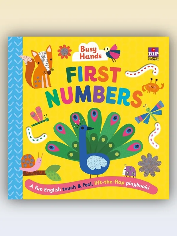 Sampul buku Busy Hands: First Numbers