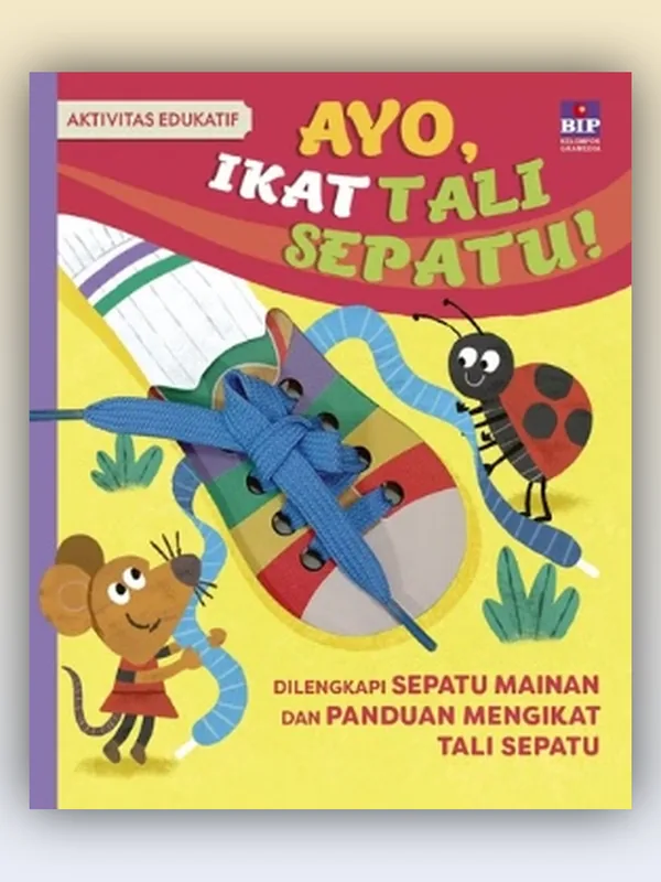 Sampul buku Aktivitas Edukatif: Ayo, Ikat Tali Sepatu!