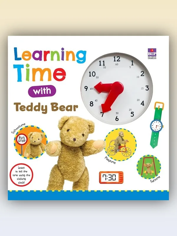 Sampul buku Learning Time with Teddy Bear