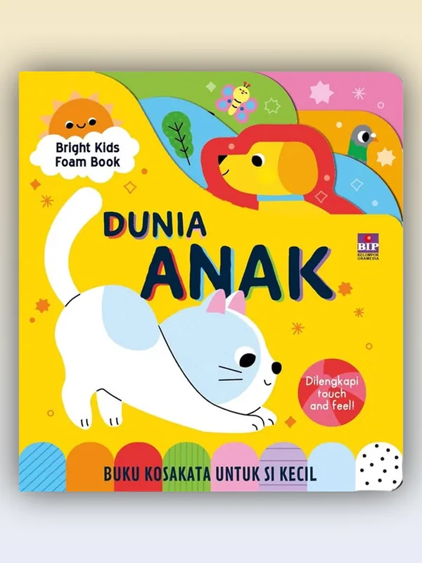 Sampul buku Bright Kids Foam Book Dunia Anak