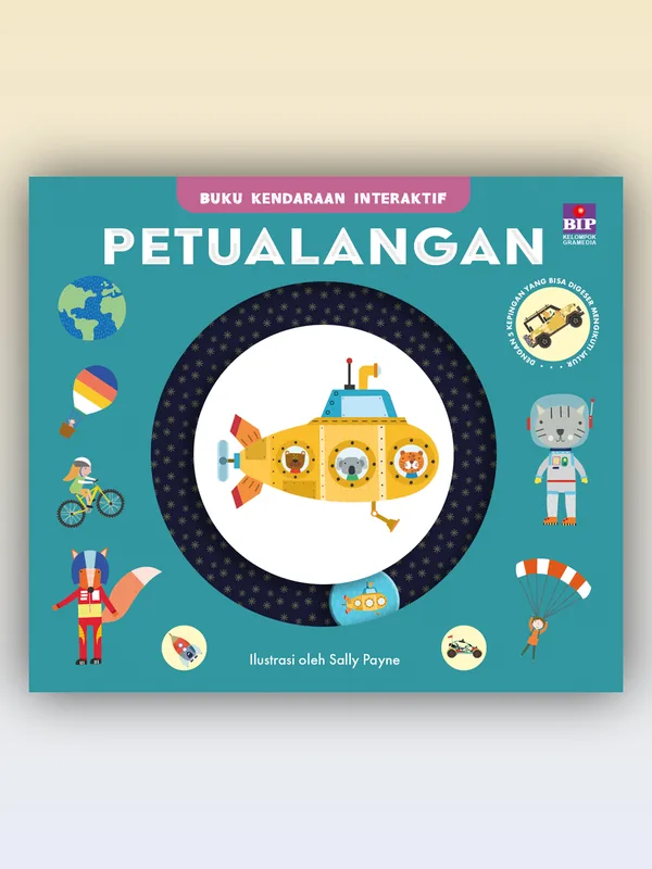 Sampul buku Buku Kendaraan Interaktif: Petualangan