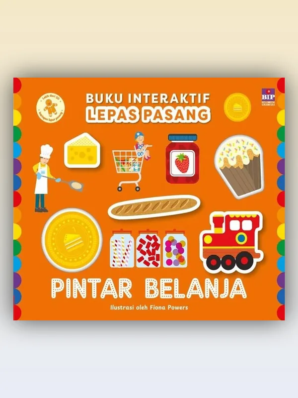 Sampul buku Buku Interaktif Lepas Pasang: Pintar Belanja