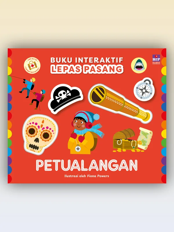 Sampul buku Buku Interaktif Lepas Pasang: Petualangan
