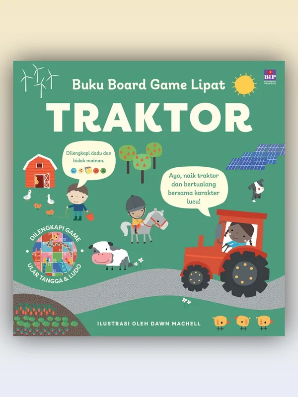 Sampul buku Buku Board Game Lipat: Traktor