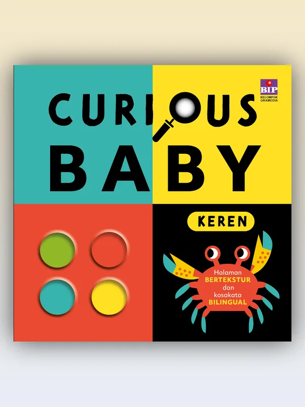 Sampul buku Curious Baby: Keren