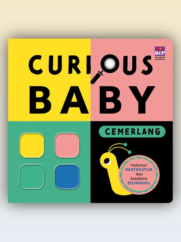 Sampul buku Curious Baby: Cemerlang