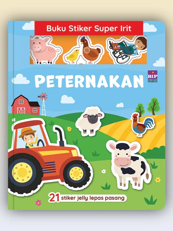Sampul buku Buku Stiker Super Irit: Peternakan
