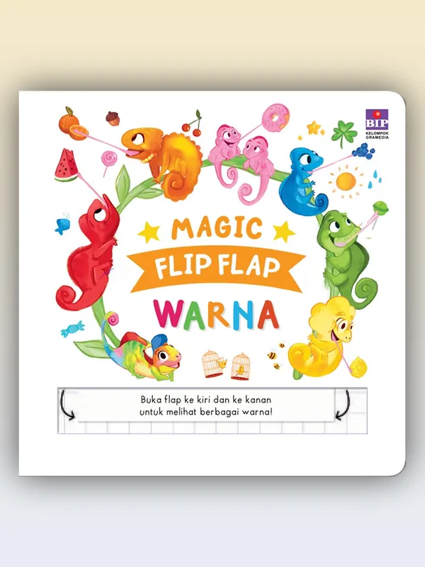 Sampul buku Magic Flip Flap: Warna