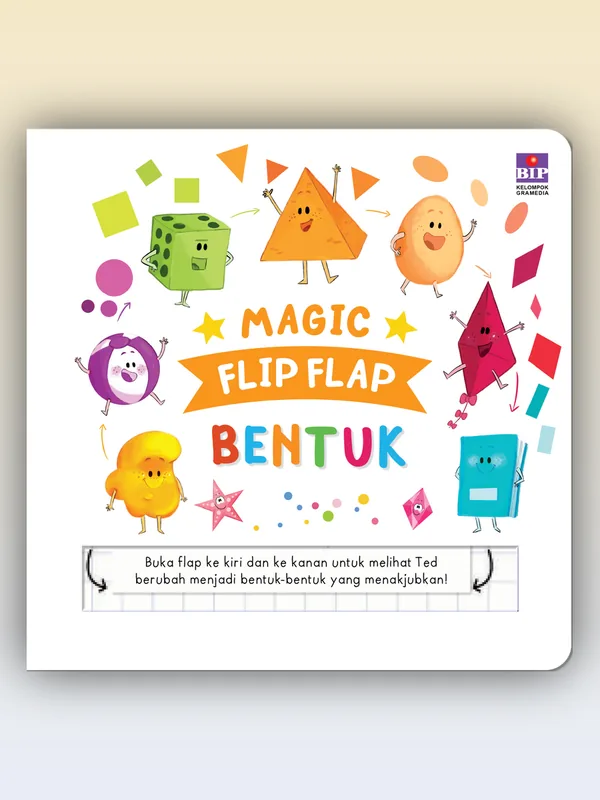 Sampul buku Magic Flip Flap: Bentuk