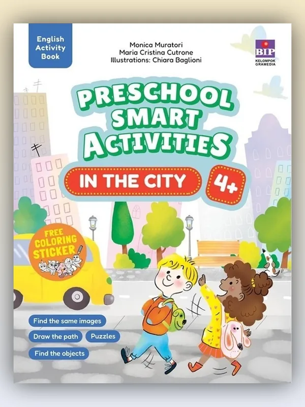 Sampul buku Preschool Smart Activities: In the City