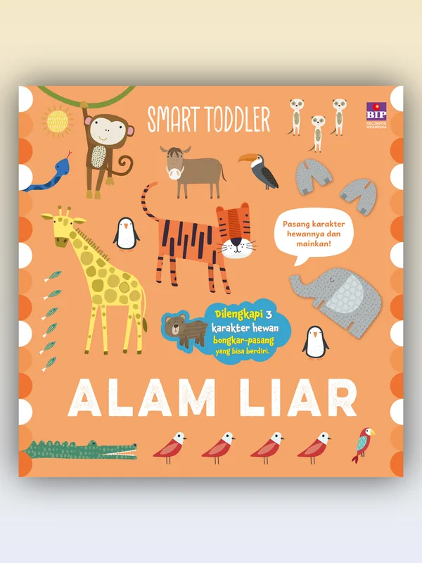 Sampul buku Smart Toddler: Alam Liar