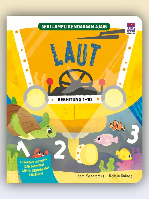 Sampul buku Seri Lampu Kendaraan Ajaib: Laut
