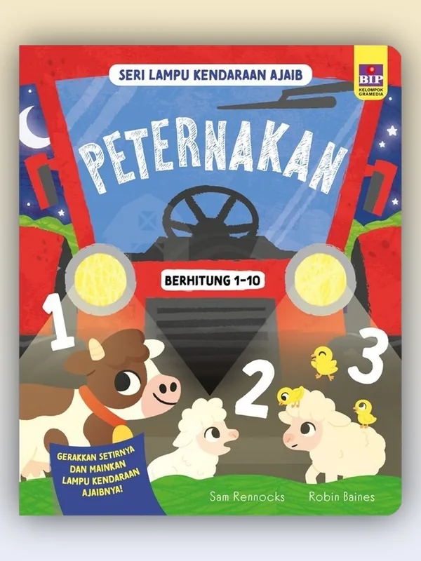 Sampul buku Seri Lampu Kendaraan Ajaib: Peternakan