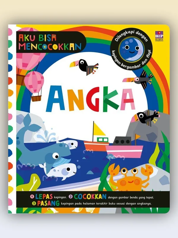Sampul buku Aku Bisa Mencocokkan: Angka