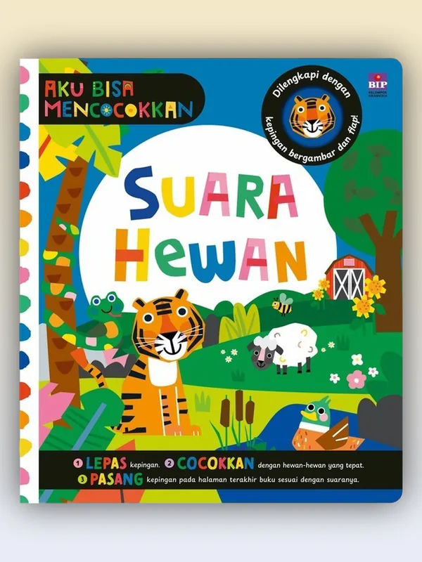 Sampul buku Aku Bisa Mencocokkan: Suara Hewan