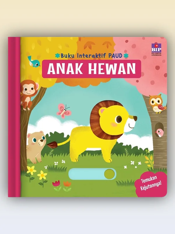 Sampul buku Buku Interaktif PAUD: Anak Hewan